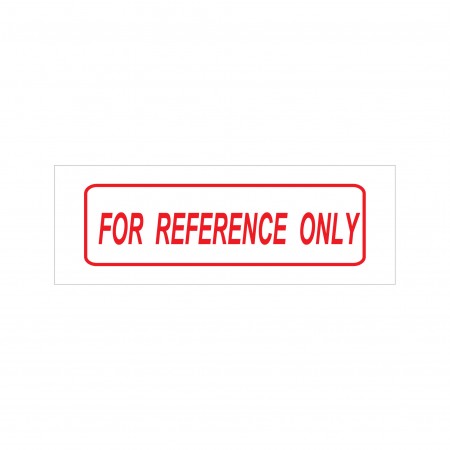 For Reference Only Stock Stamp 4911/188 38x14mm